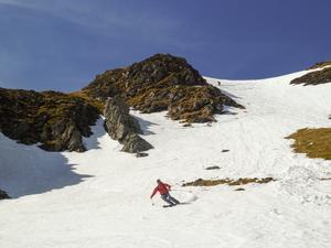 Banana Direct, Glas Maol: Caenlochan: Exiting Banana Direct Photo: Philip Ebert